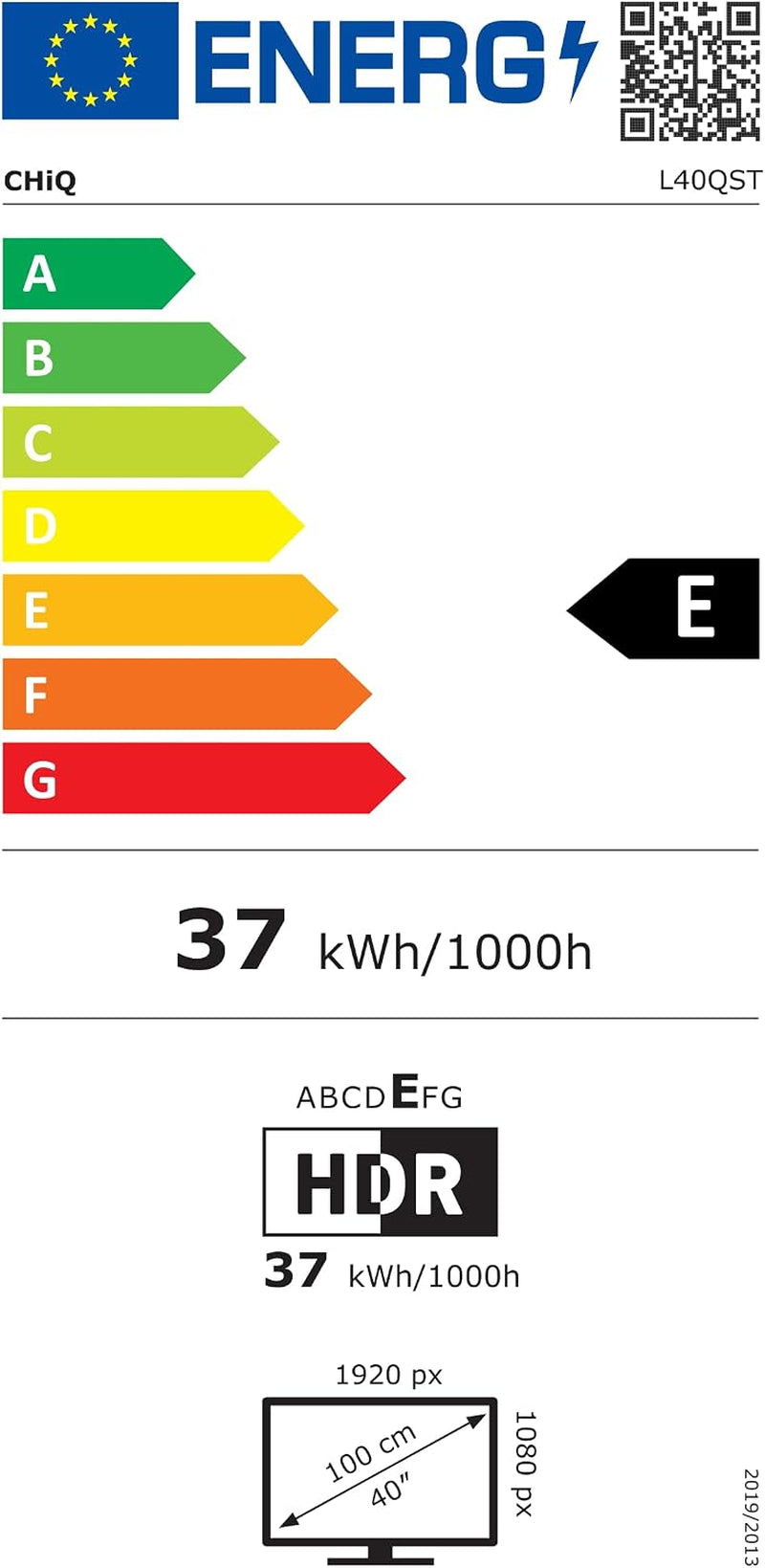 TV Connectée 40 Pouces FHD QLED Pro Google TV (L40QST) | HDR10, Apple Airplay, Dolby Audio &Dbx-Tv, Contrôle Vocal Google, Design Sans Bord
