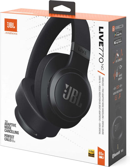 Live 770NC Casque Circum-Auriculaire, Réduction De Bruit Adaptative, Smart Ambient, Jusqu'À 65 Heures D'Autonomie, Noir