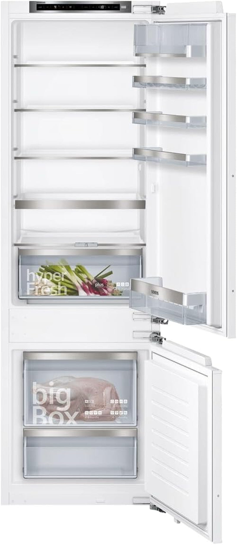 Iq500 KI87SADE0 Réfrigérateur-Congélateur Intégré (Placement) 272 L E Blanc