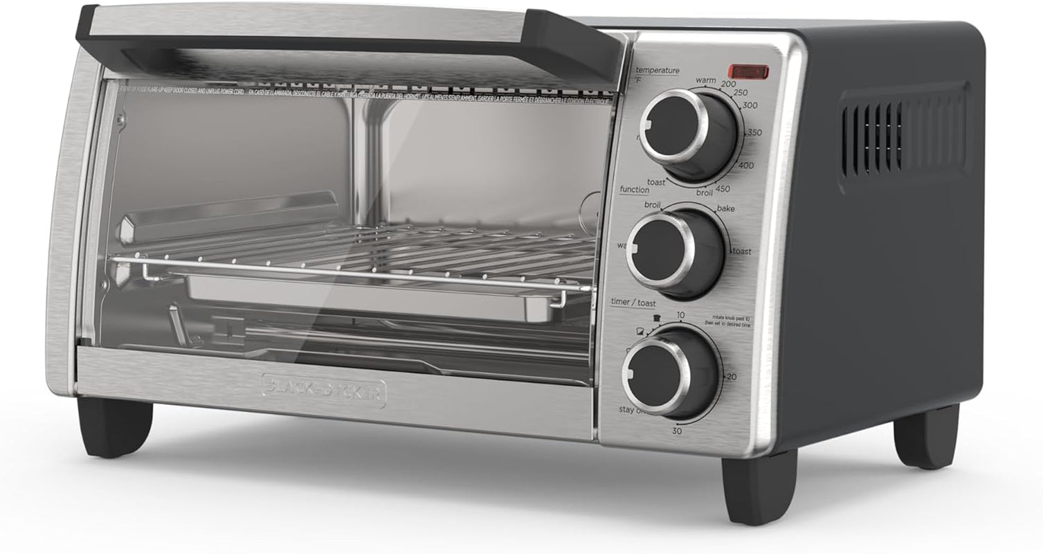 Applica TO1313SBD BD 4Slice Bezeltoasteroven Blk by Applica