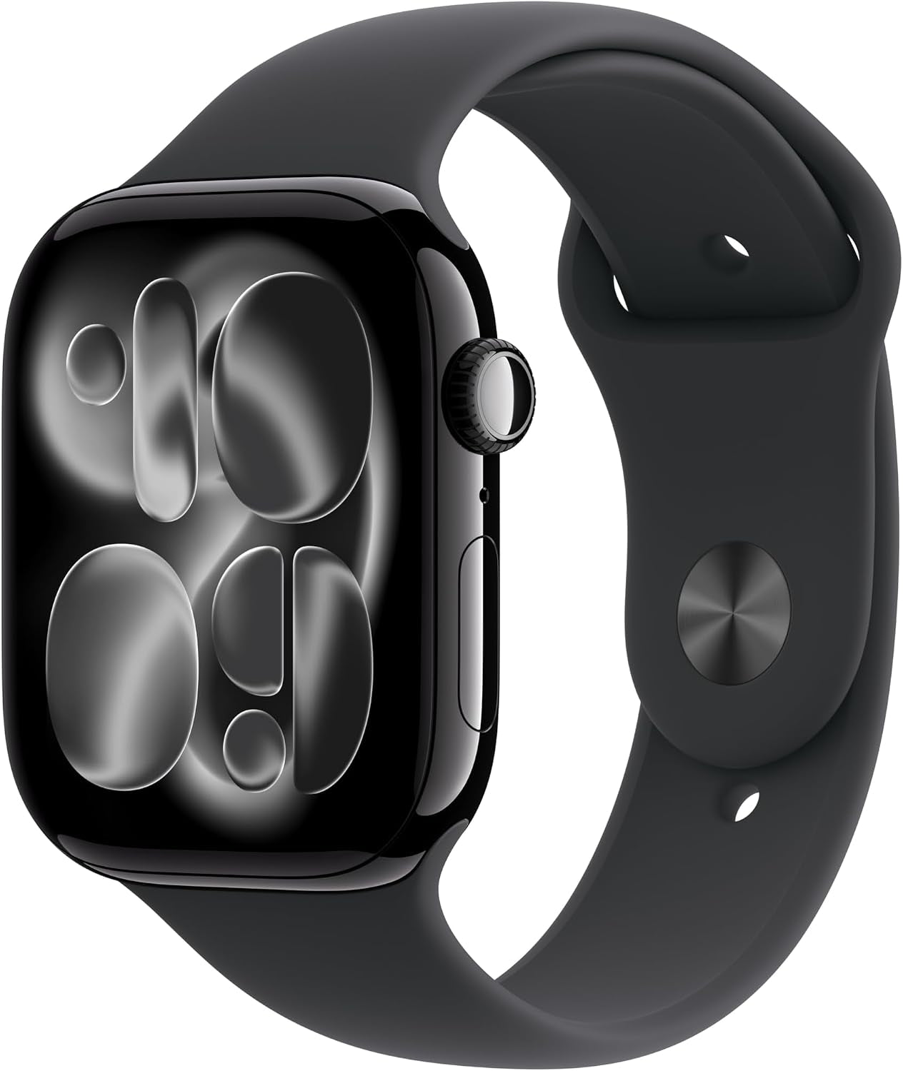 Watch Series 11 [GPS 46 Mm] Montre Connectée Avec Boîtier Obsidienne Et Bracelet Sport Noir. Score De Sommeil, Moniteur D’Activité, Suivi De La Santé, Écran Toujours Activé