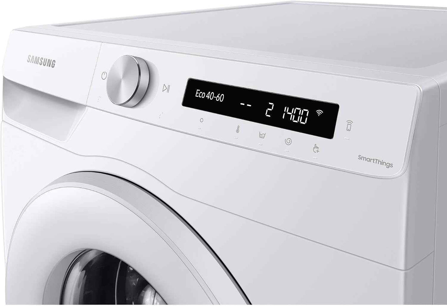 Elettrodomestiques WW12T504DTW/S3 Machine À Laver Ai Control Écollecteur De Câbles, 12 Kg, Blanc