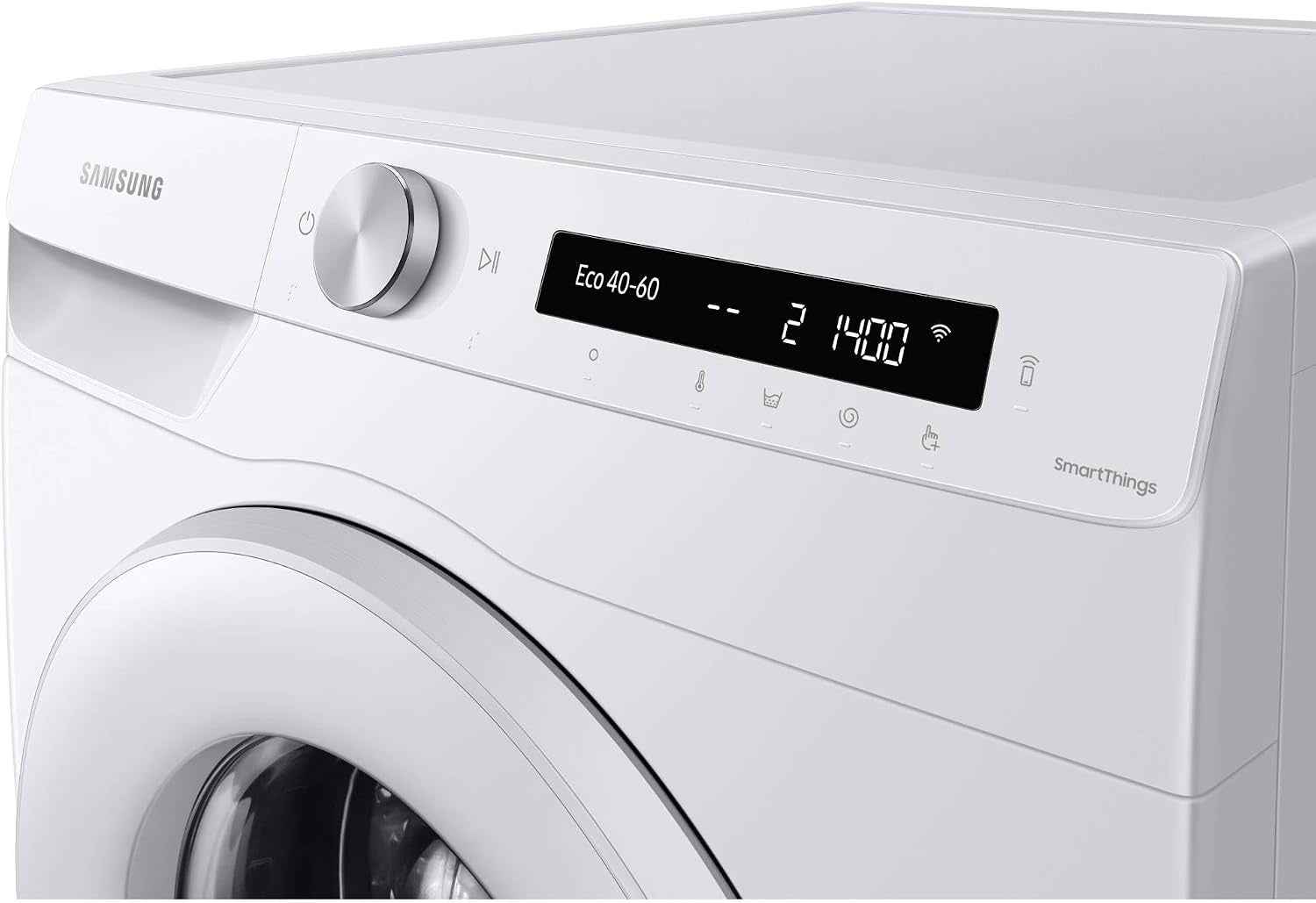 Elettrodomestiques WW12T504DTW/S3 Machine À Laver Ai Control Écollecteur De Câbles, 12 Kg, Blanc