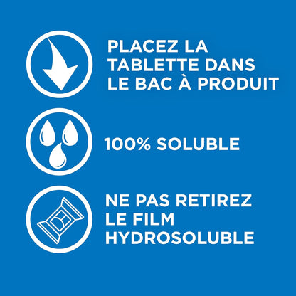 - Pastilles Lave-Vaisselle Tout En 1 Regular - 86 Tablettes - Avec 85% D'Ingrédients D'Origine Naturelle - 100% Efficace Sur + De 99 Taches