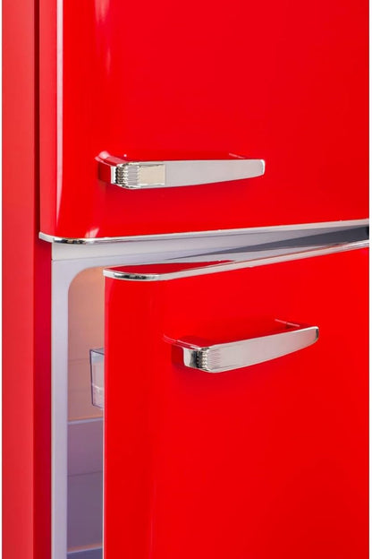 Réfrigérateur Retro Vintage Rouge 2 Portes RFDP246RRA++ 245L