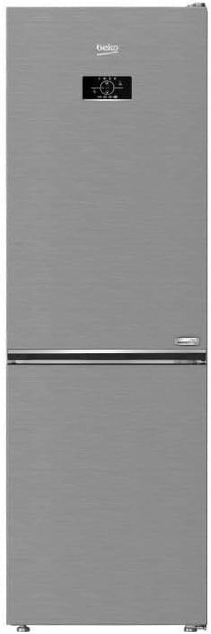 Congelateur Armoire Réfrigérateur Combiné BEKO - B3RCNE364HXB - 316 Litres - L66 Cm - Métal Brossé- 37 Db