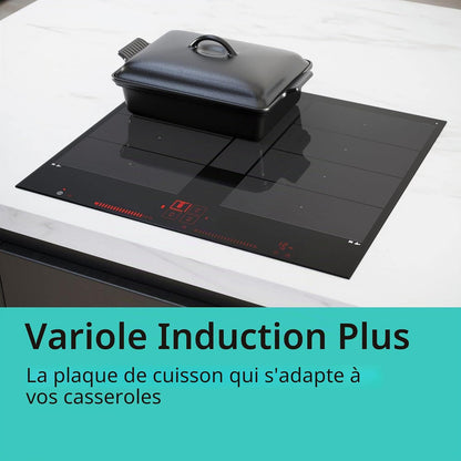 Siemens Iq700 Noir, Acier Inoxydable Intégré (Placement) Plaque Avec Zone À Induction 4 Zone(S)
