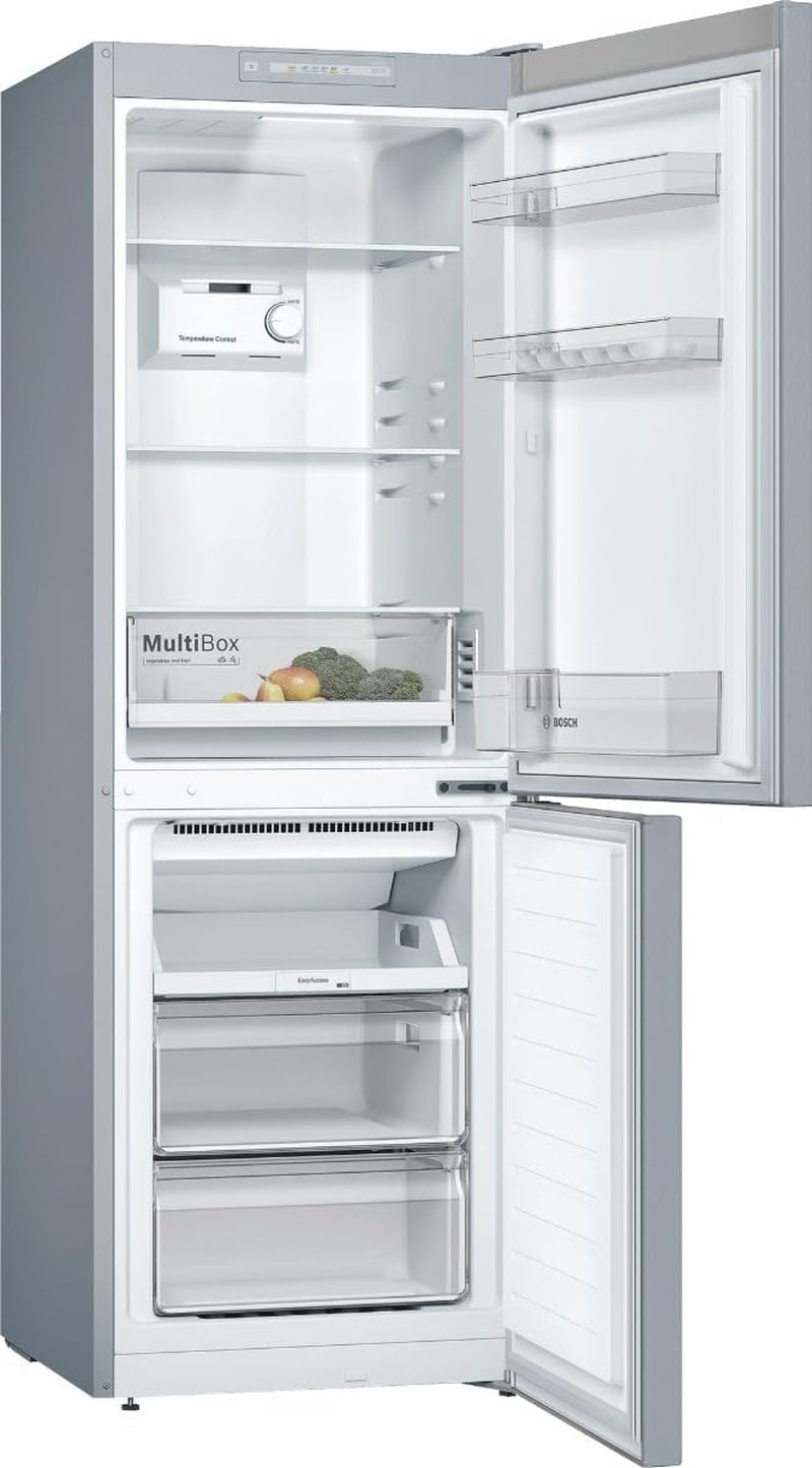 KGN33NLEB Série 2 Réfrigérateur Combiné Pose-Libre - 282L - L 60Cm X H 176Cm - Inox