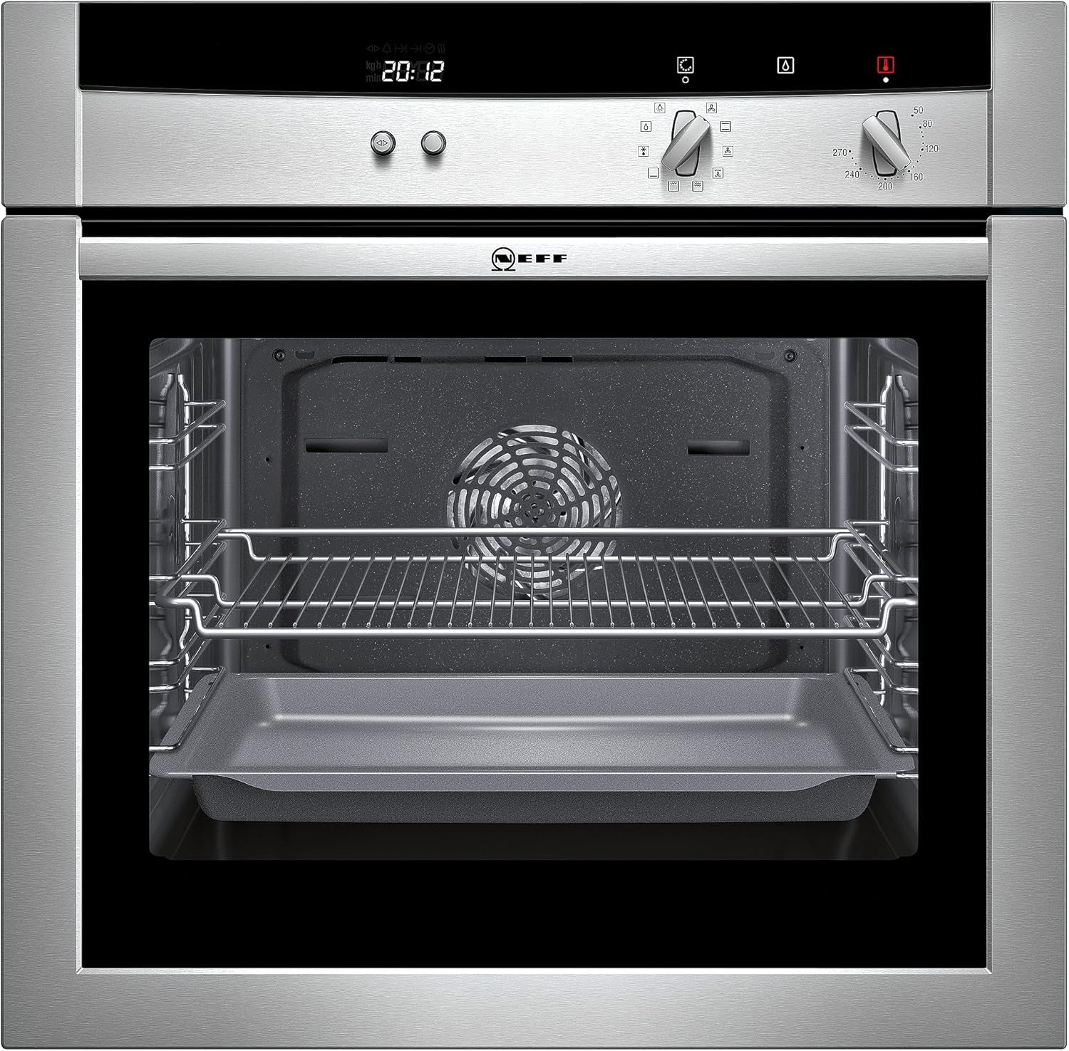 Neff Mega BM 1542 Neuf Four/A/67 L/Duo Système De Four Électrique Avec 8 Modes De Fonctionnement/Acier Inoxydable