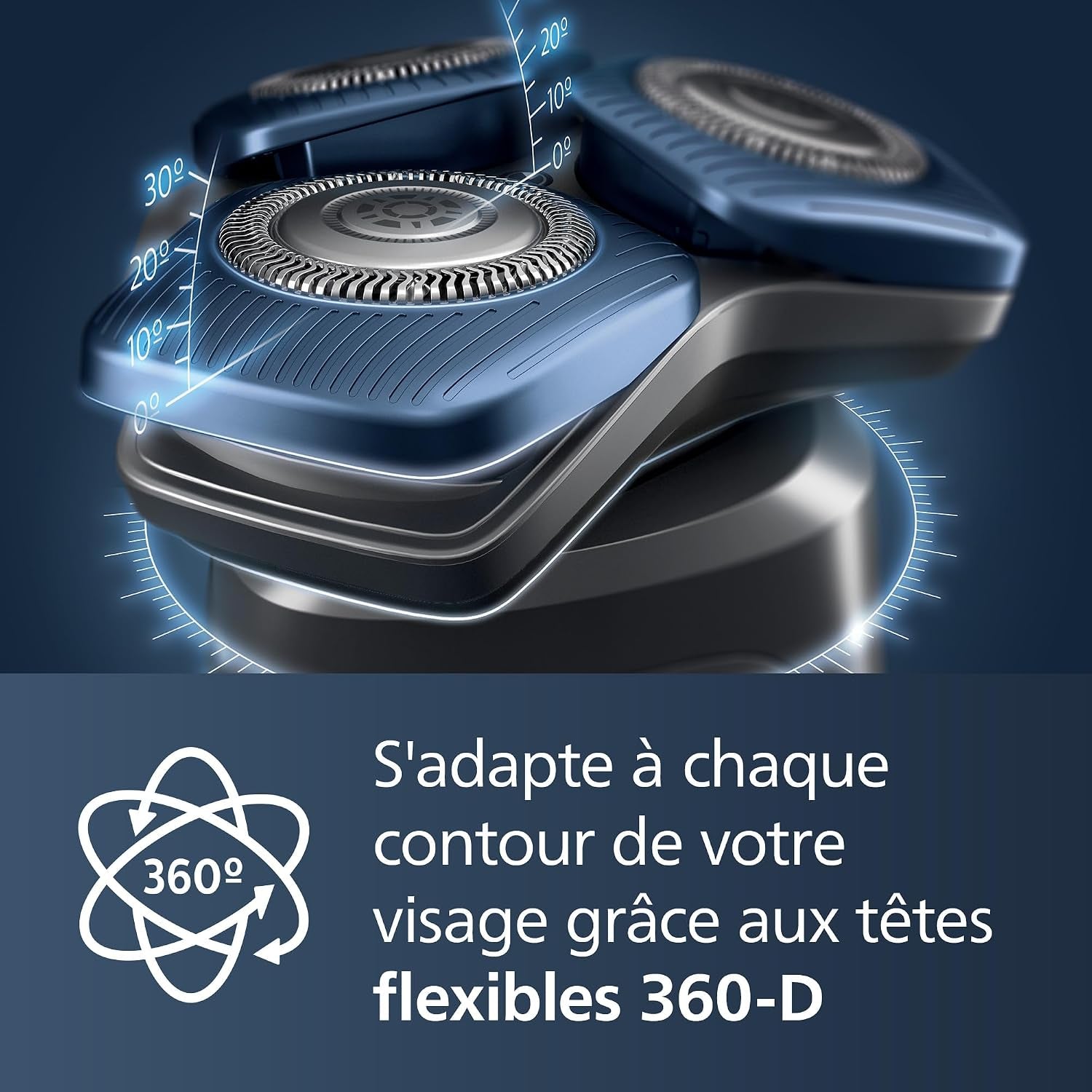Rasoir Électrique Série 7000 Pour Homme Wet & Dry Avec Tondeuse Rétractable, Socle De Charge, Coffret De Voyage Et Brossette De Nettoyage (Modèle S7887/35)