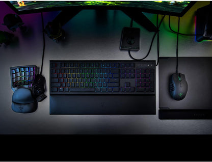 Razer Tartarus V2 - Pavé Numérique Gamer (32 Touches Entièrement Programmables, Forme Ergonomique Avec Paume Détachable, Fonctionnalité Hypershift, Eclairage RGB Chroma) Noir