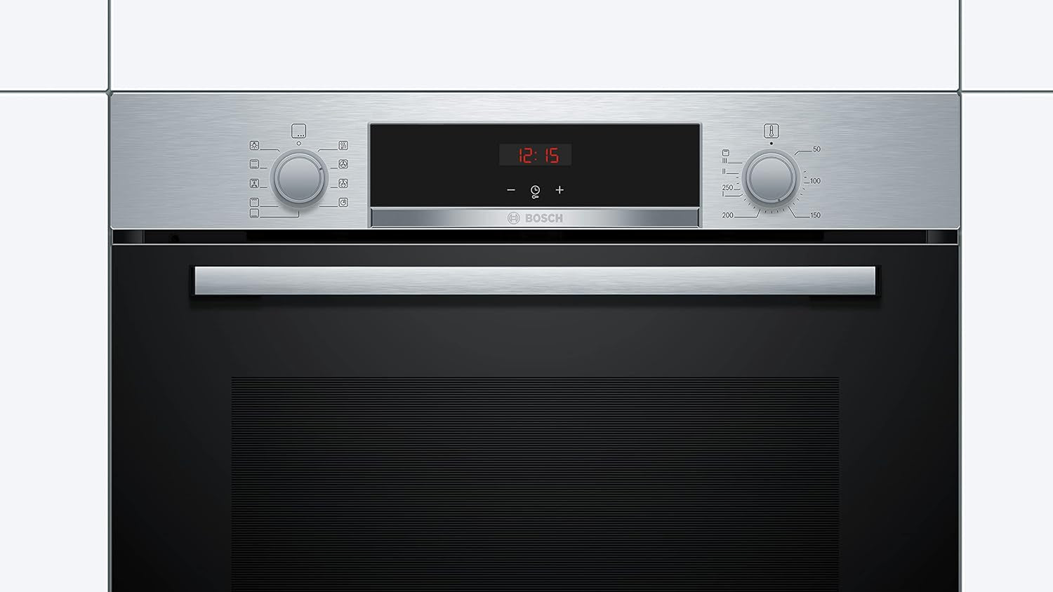 HBA534BR0 Four Intégrable Série 4 - Four Multi-Fonctions - Ecoclean - 3400 W - Grande Capacité De 71L - Noir