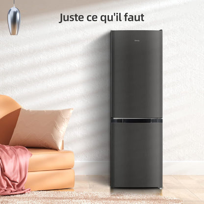 CBM159LEBD Réfrigérateur Congélateur Bas157 Litres (109 + 48) Low Frost, Faible Bruit, Refroidissement Rapide, Faible Emcombrement | Congélateur 4 Étoiles, Éclairage Intérieur LED, Réglage Flexible, Charnière Porte Reversible, Largeur 47Cm