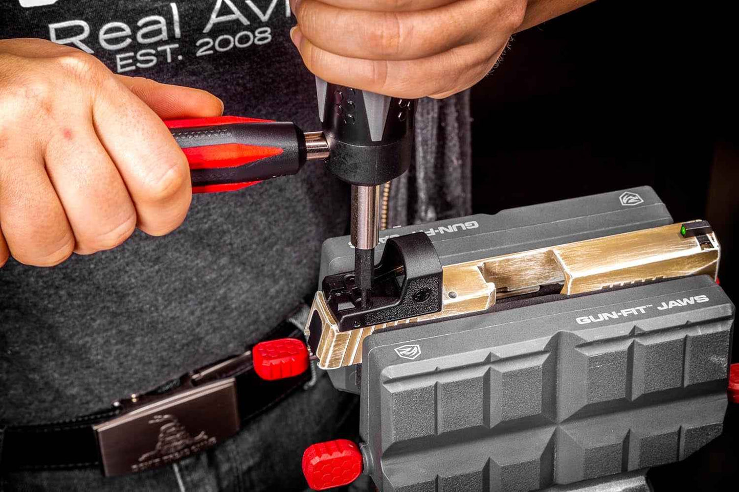 Kit D'Outils D'Artillerie : Jeu D'Embouts Gun Smith Avec Embouts Hexagonaux, Phillips Et Torx, Tournevis Magnétique De Précision Avec Tournevis LED Et Petit Tournevis, Tournevis