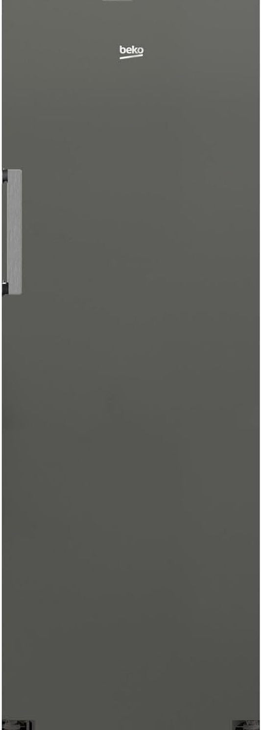 BEKO Réfrigérateur RSSE415M41GN Classe E 171,4 M X 59,5 Cm, Installation Libre, Acier Inoxydable