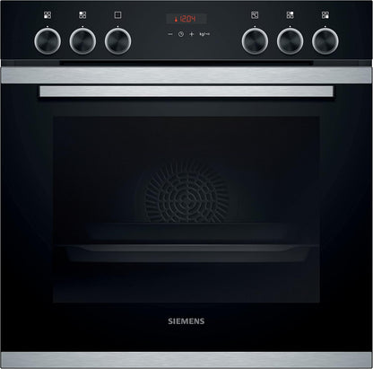 PQ211KA10 Iq300 Cuisinière Céramique (Contrôlée) - Largeur : 59,4 Cm - Four Propre Sans Effort Avec Aktiveclean - Cuisson À Air Chaud 3D - Cuisson Sur 3 Niveaux - 10 Programmes Automatiques