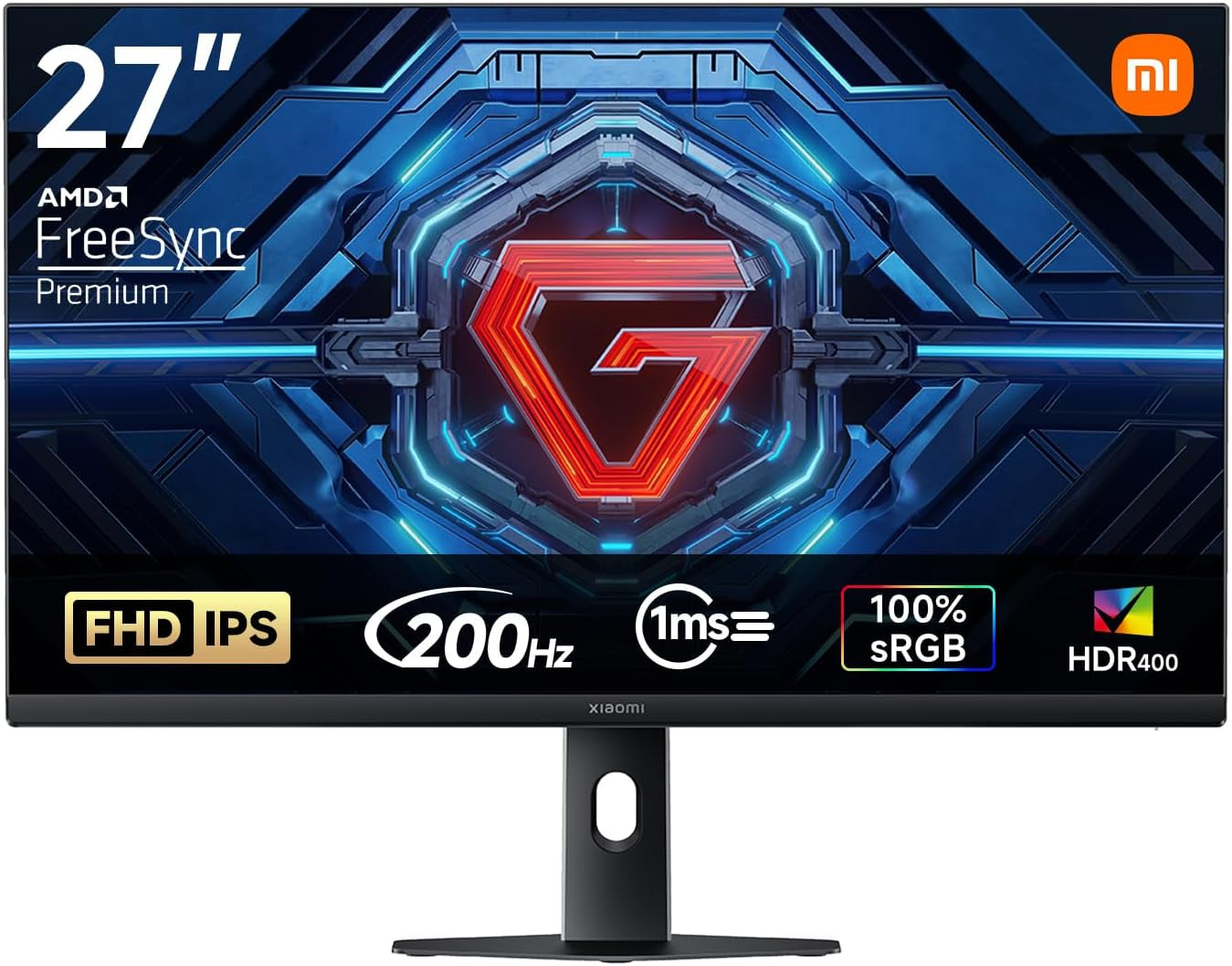 27 Pouces Gaming Moniteur, 200Hz1Ms Gtg,Freesync Premium P27FDA-RGGL | HDR 400, Fast IPS, 100% Srgb, 95% DCI-P3, ΔE < 2, Certification TÜV Faible Lumière Bleue (HDMI 2.0/DP 1.4)