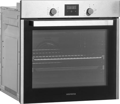 Respekta Four Encastrable Autonome / 8 Types De Chauffage/Temps LED Avec Commande Tactile/Volume De 60 Litres/Prise De Courant/Classe D'Efficacité Énergétique a / AB140-33