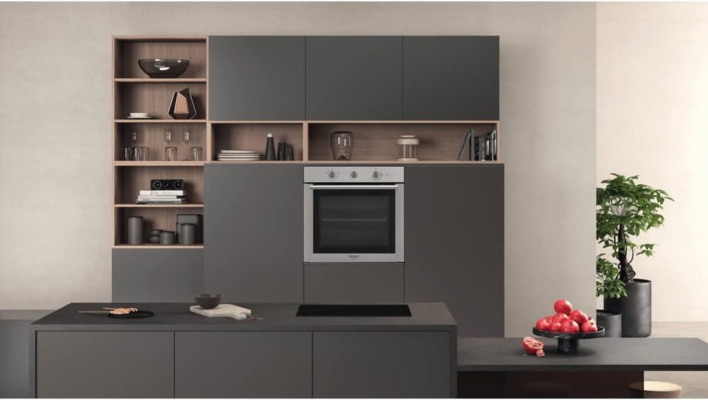 HOTPOINT_ INC FA4834HIX FORNO A+ 71L 9F. IX