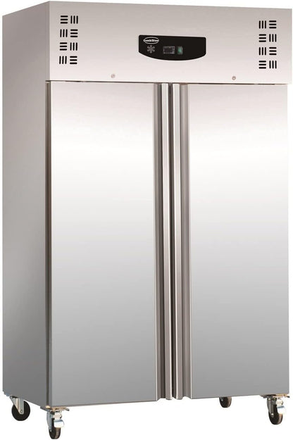 Armoire Réfrigérée Positive Inox - 1200 Litres - Combisteel - R290Inox2 Portes1340Pleine