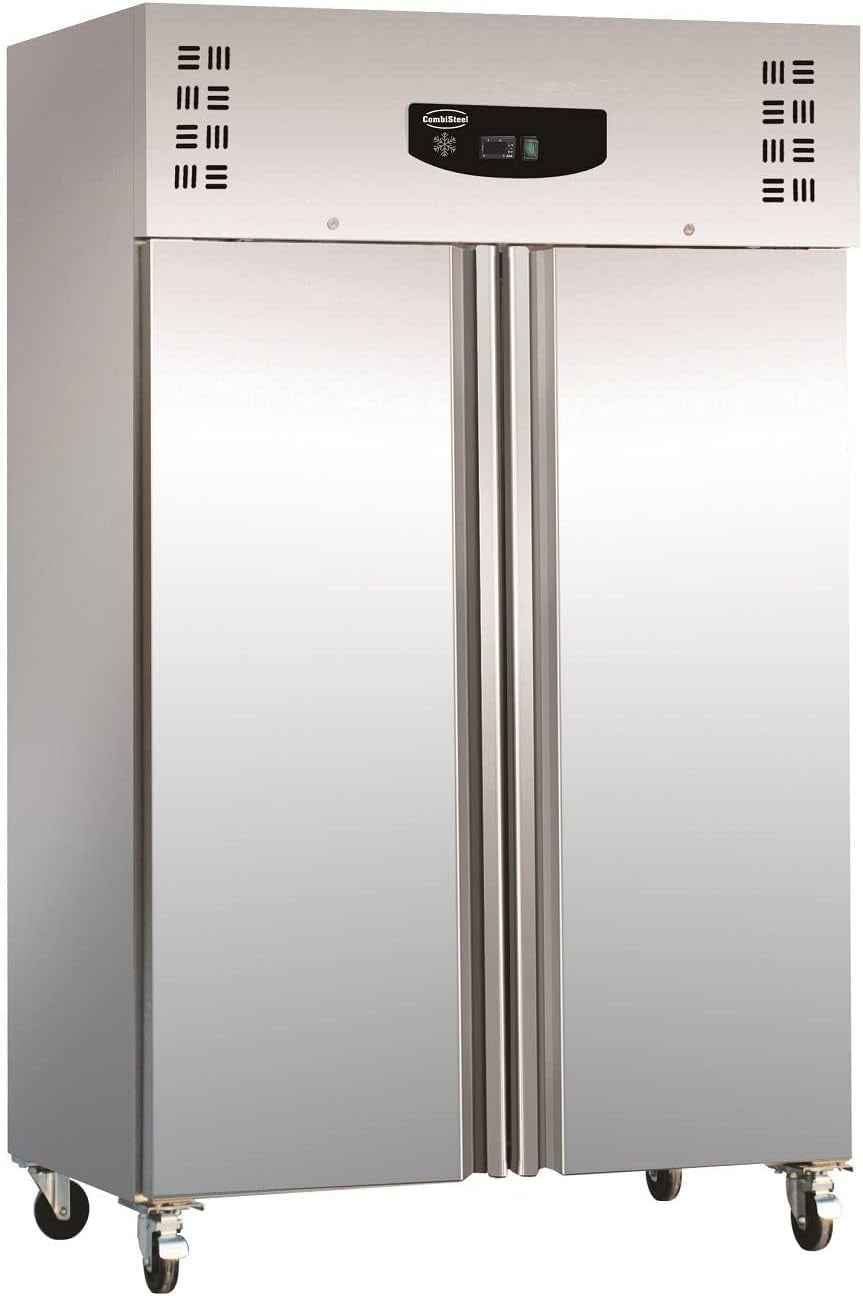 Armoire Réfrigérée Positive Inox - 1200 Litres -  - R290Inox2 Portes1340Pleine