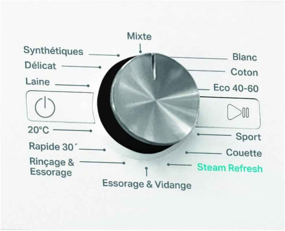 Lave Linge Frontal FFB8469BVFR, Blanc