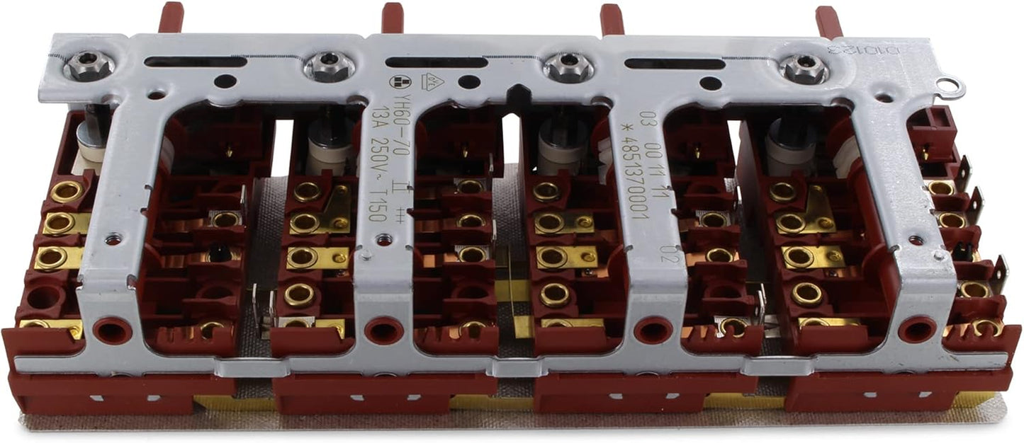 Bloc De 4 Interrupteurs De Plaque De Cuisson Pour Bosch Siemens Neff Constructa 096772 00096772 YH60-70 4 Unités De Contrôle D'Énergie Pour Plaque De Cuisson, Cuisinière, Four