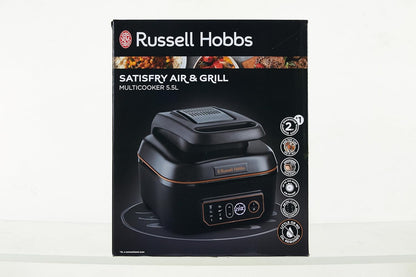 Air Fryer XL 5,5L [Multicuiseur: Frit, Cuit, Rôti, Grille] Friteuse Sans Huile & Gril (7 Programmes, Convient Au Lave-Vaiselle, Contrôle Température, 260°) Satisfry 26520-56