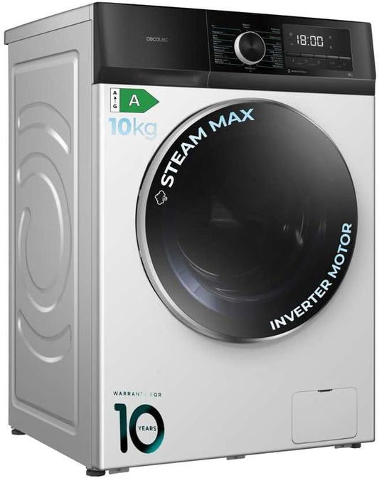 Lave Linge Bolero Dresscode 10500 Inverter a Essential; Capacité 10 Kg, 1950W, 1400 Rpm, Inverter plus Motor, Low Power Consumption, 16 Programmes, Steam Wash, Delay Start, White