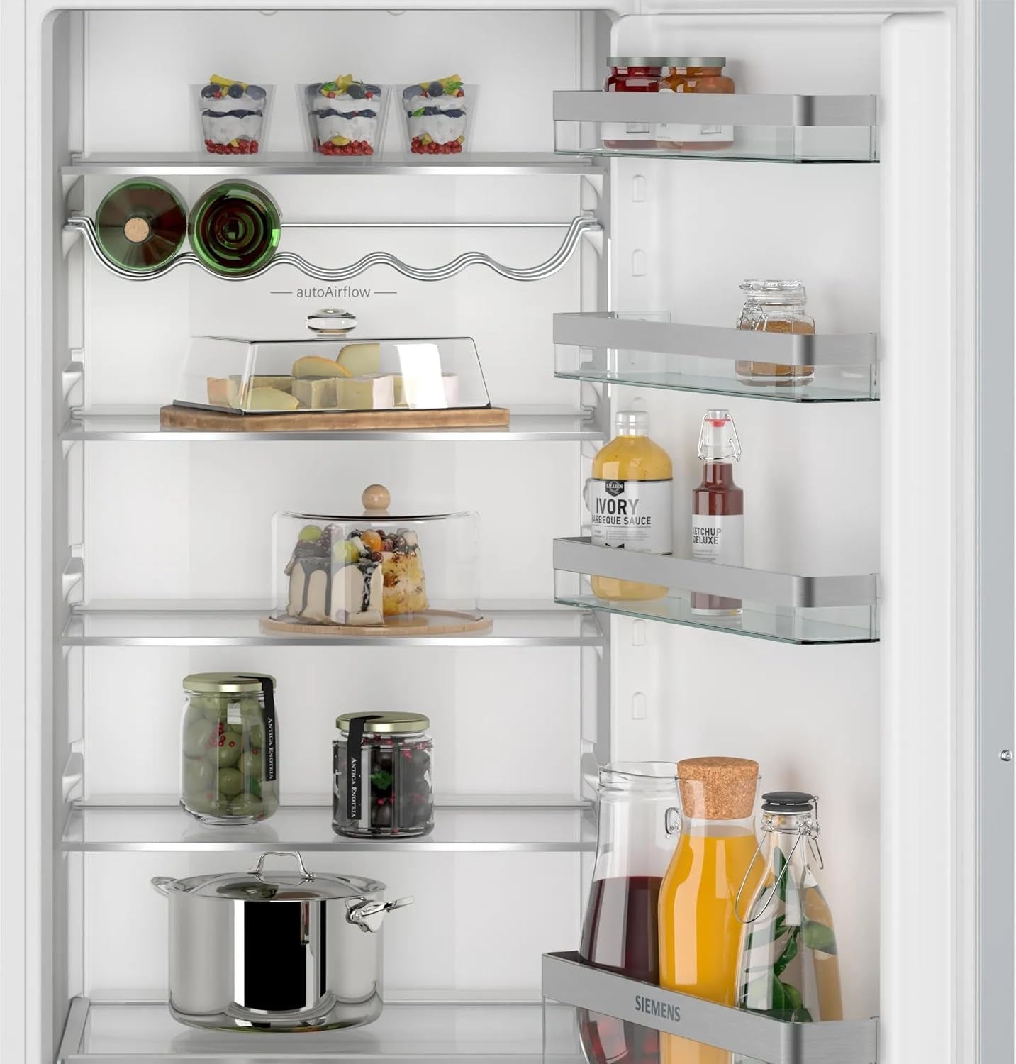 Réfrigérateur Encastrable 1 Porte KI41RVFE0, IQ300, 204 Litres, Niche 122.5 Cm