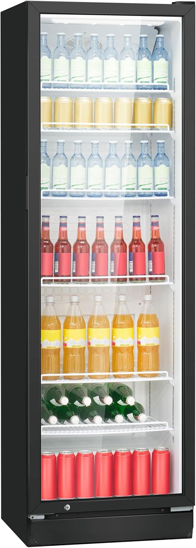 Bomann, Réfrigérateur Pour Boissons 347L, Eclairage Intérieur LED KSG7351, Noir