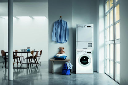 Indesit EWE 81284 W IT- Machine À Laver 8 Kg Libre Installation, Charge Avant. Centrifugeuse 1200 Tours Par Minute. Largeur 59,5 Cm, Profondeur 57,2 Cm, Hauteur 85 Cm, Classe Énergétique C