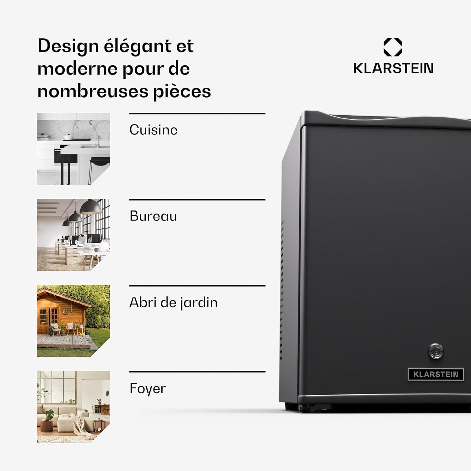 Mini Frigo Et Congelateur De Chambre De 28L, Snacks, Boissons, Petit Frigo Top Silencieux, Mini Bar, Petit Réfrigérateur Camping, Mini Frigo Cosmetique, Refrigerateur Avec Étagères Réglables