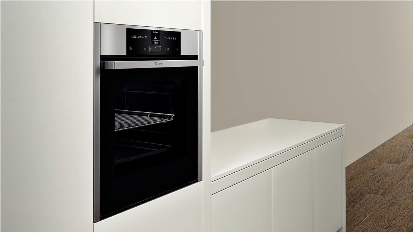 Neff B15CR22N0 Four 71 L A+ Noir, Acier Inoxydable
