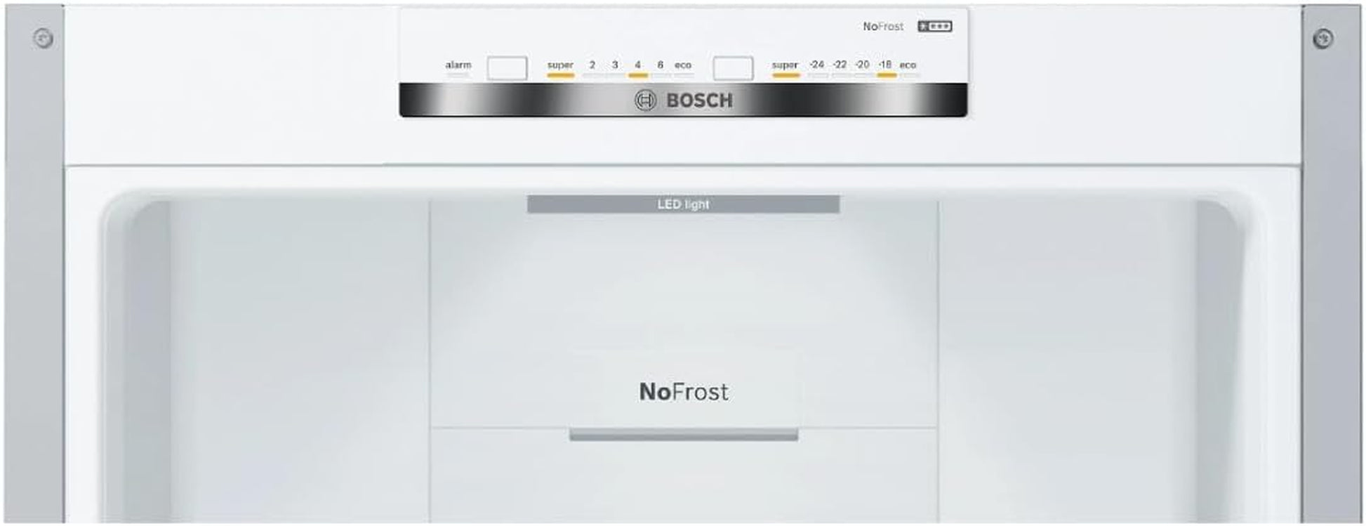 Bosch Réfrigérateur Combiné 326L Gris - KGN36VIDB