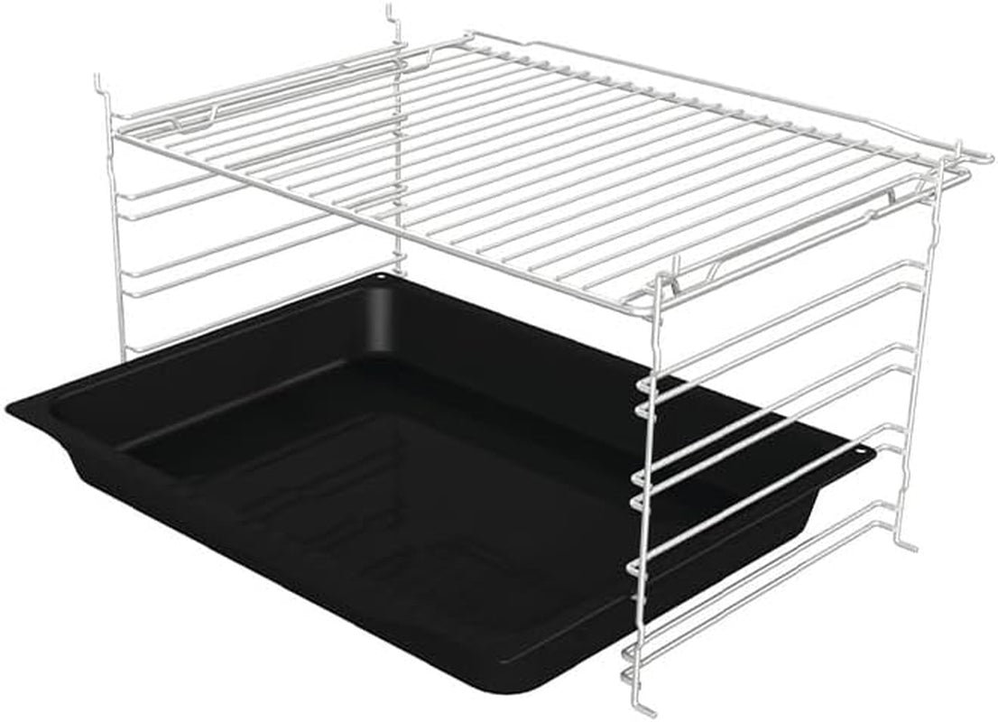 Hisense BI64111AB Four Multifonction Thermoventilé, Cavité XXL 77 Litres, 12 Fonctions De Cuisson, Nettoyage D'Eau Propre, Classe A, Préchauffage Rapide, Fonction Pizza 300 °C, Air Fry