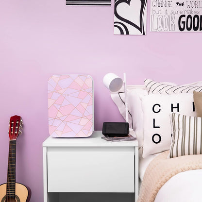 Cooluli Mini Réfrigérateur 10 L Pour Chambre À Coucher, Voiture, Bureau Et Dortoir – Refroidisseur Portable Et Réchauffeur 12 V Pour Nourriture, Boissons, Soins De La Peau, Beauté Et Maquillage –