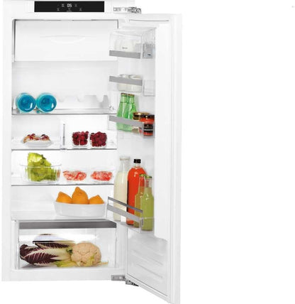 Bauknecht Kvie 2124 Réfrigérateur/Congélateur/A + + +/Hauteur 122 Cm/118 Kwh/An/173L Partie Isotherme/18L Partie Congélateur/Silencieux Avec Seulement 36 Db/Particulièrement Économie D'Énergie/Blanc