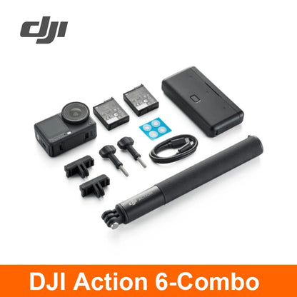 DJI Osmo Action 6 Action Camera Variable Aperture 1/1.1-inch Square Senator, New 4K Free croping Osmo Action 6 GWmarket