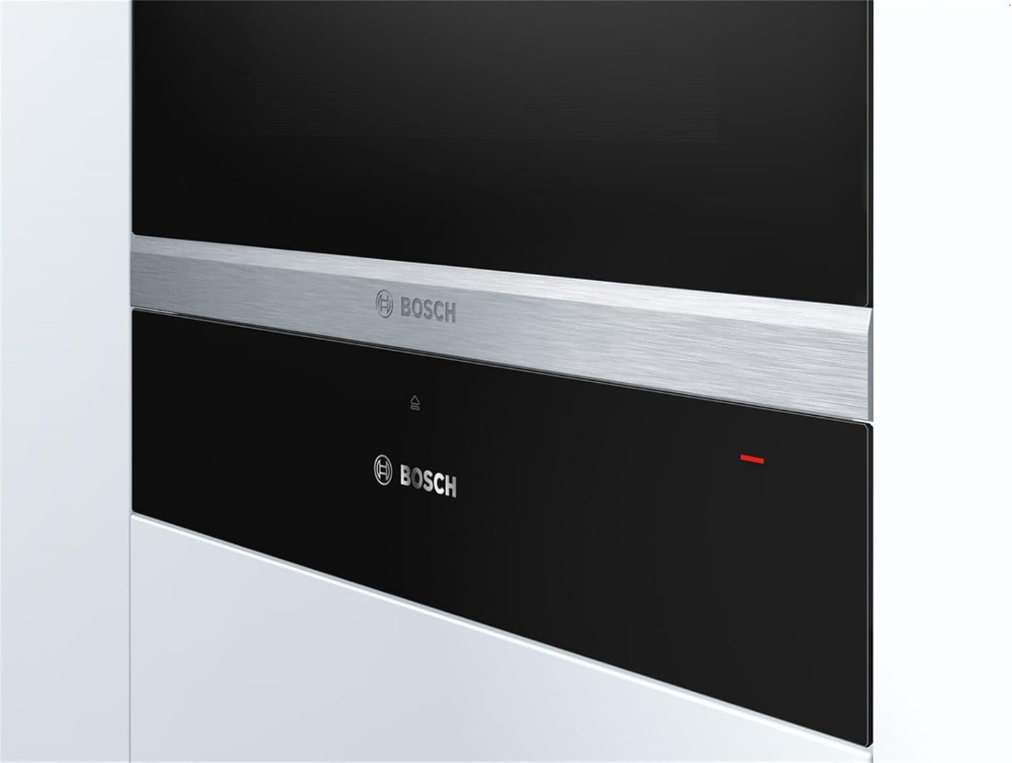 BIC630NB1 Tiroir Chauffant, Verre, Noir