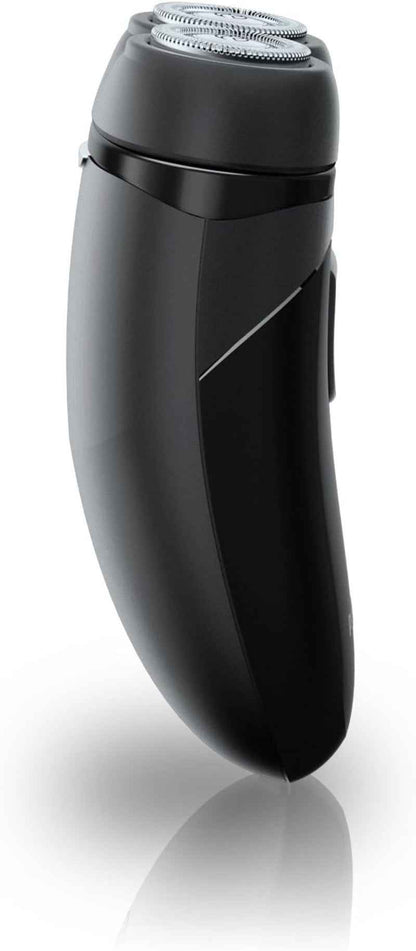Norelco Travel Men'S Shaver with Close-Cut Technology and Independent Floating Heads, Self-Sharpening Blades, 2 X AA Batteries Included by Phillips Norelco
