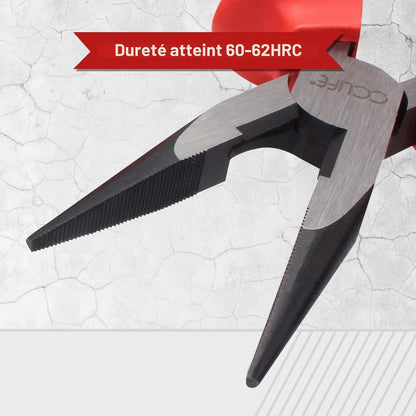 Jeu De 11Pcs VDE Tournevis Et Pinces Outils Électricien Isolé 1000V Avec Testeur De Tension, Coffret Tournevis Tête Plats Et PH Cruciformes, Poignée En Caoutchouc Antidérapante | Avec Testeur De Tension, Tournevis À Fente Et Phillips Ainsi Que Pinces VDE