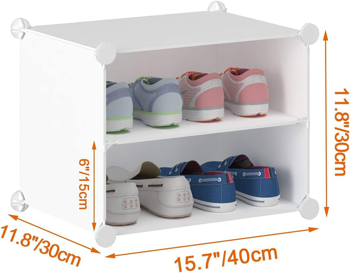 Meuble Chaussure, 7 Niveaux Rangement Chaussure 28 Paires Etagere Chaussure | Armoire a Chaussures Avec Porte Pour Entrée Salon Chambre
