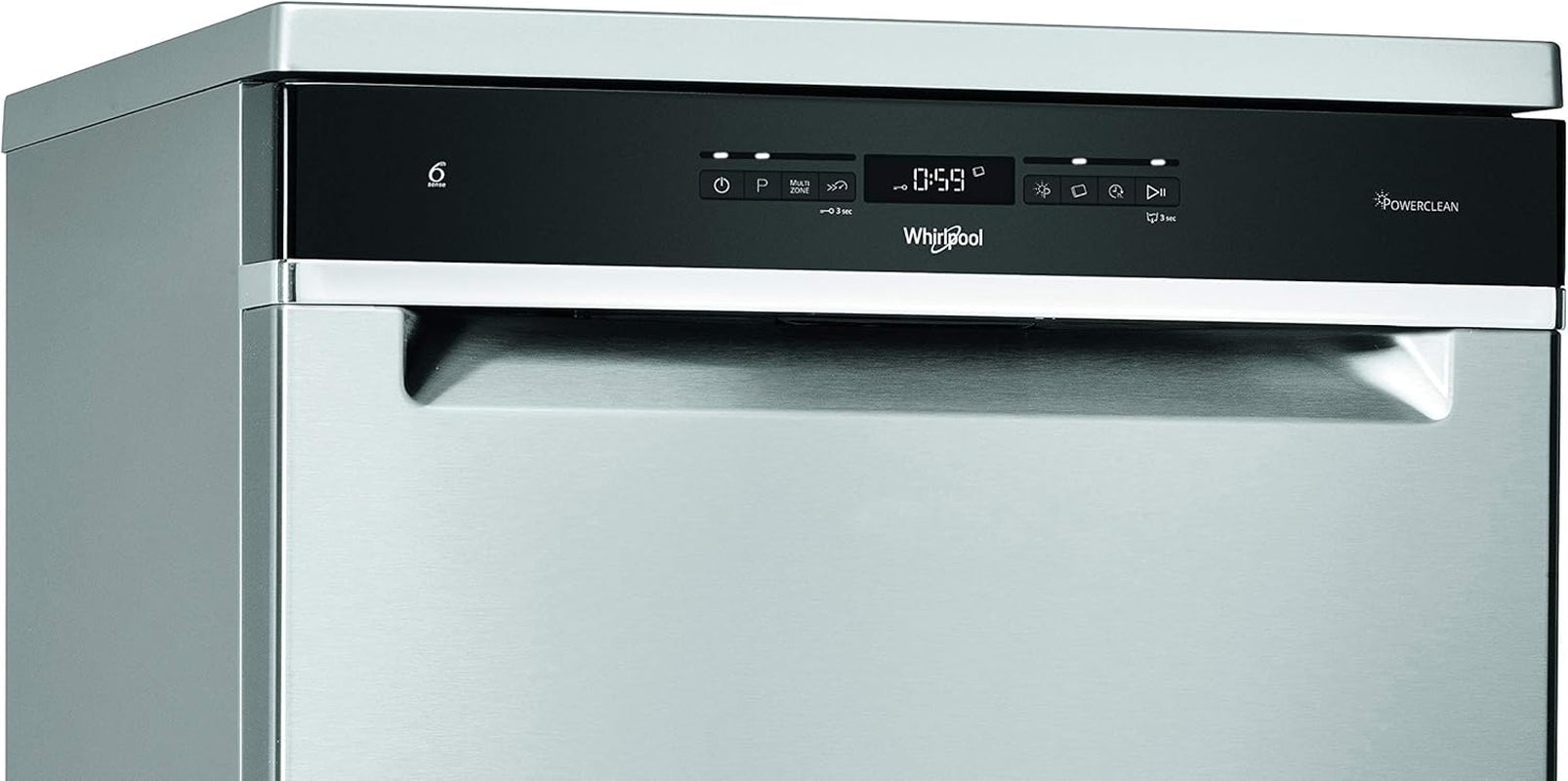 Whirlpool WFO 3O41 PL X, Lave-Vaisselle Pose Libre 60 Cm, C