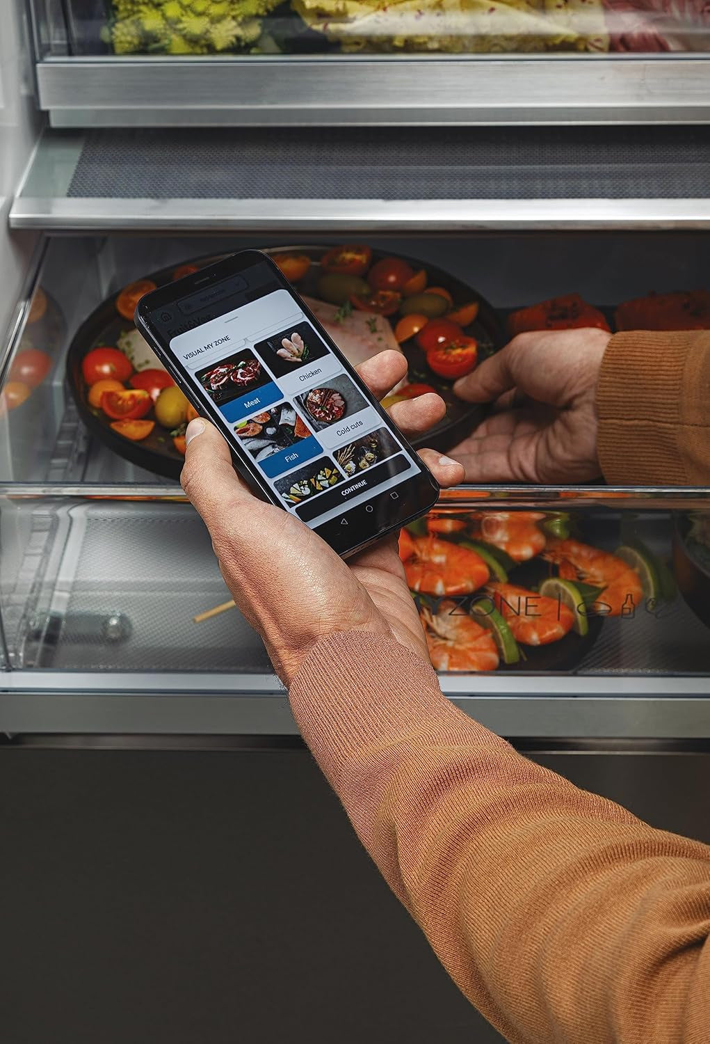 R�FRIG�RATEUR COMBIN� 343+120L CLASSE D PLATINIUM INOX