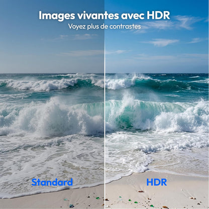 Téléviseur Full HD 100,3 Cm (40 Pouces) (Smart TV, HDR, VIDAA Store, Netflix, Prime Video, Disney+, DAZN, Paramount+, Hbbtv, PVR, Bluetooth), MD 840101