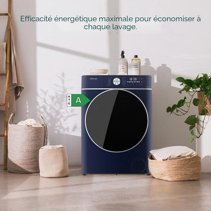 Lave Linge Frontal Bolero Dresscode 7150 Inverter A, Machine À Laver 7 Kg, 1400 Tr,Min, 12 Programmes, Classe A, Inverter Plus, Steam Max, Drum Clean, Départ Différé, Sécurité Enfant