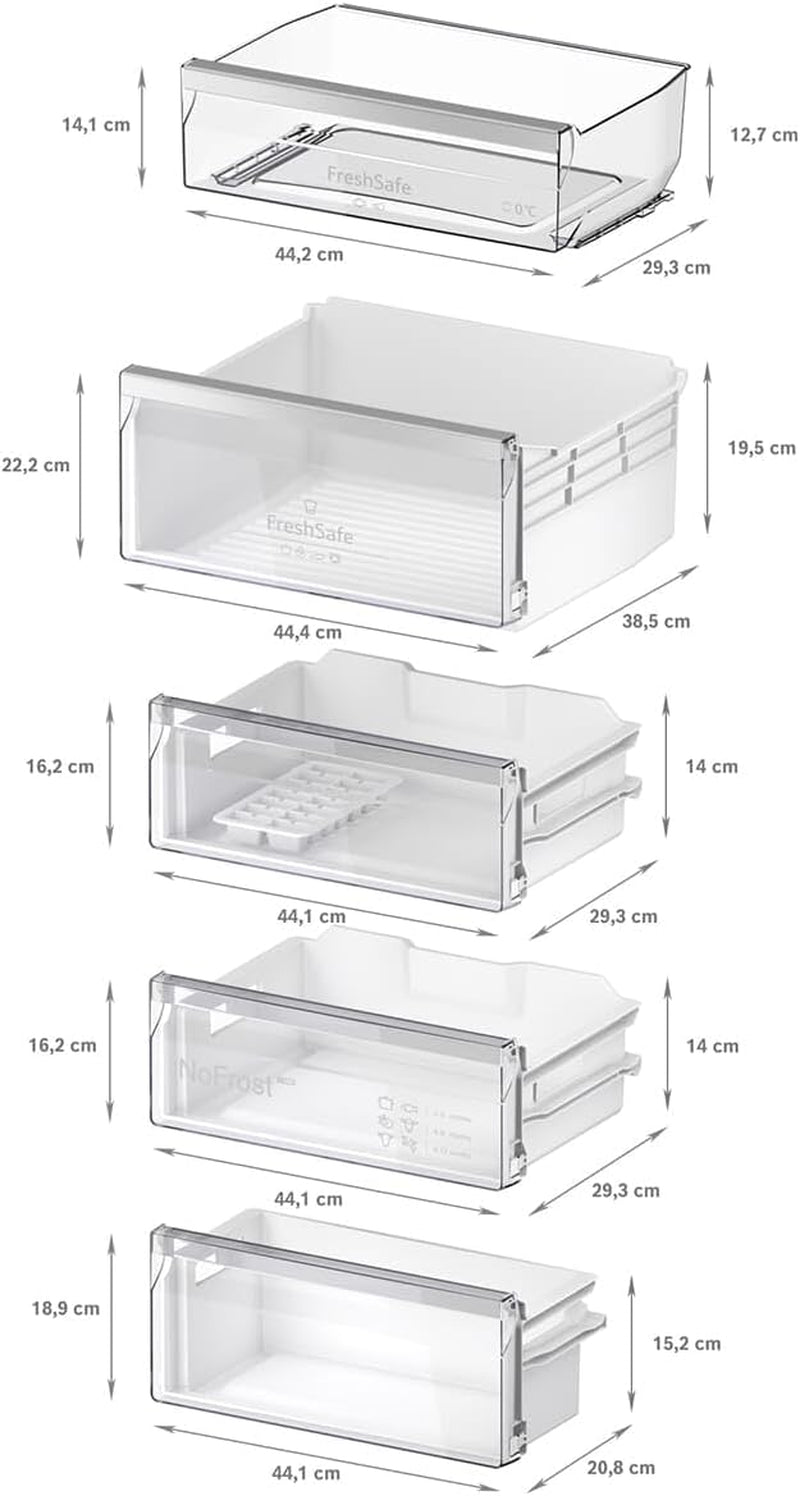 R�FRIG�RATEUR INT�GRABLE COMBIN� 215+75L CLASSE D NICHE 194CM PANTOGRAPHES