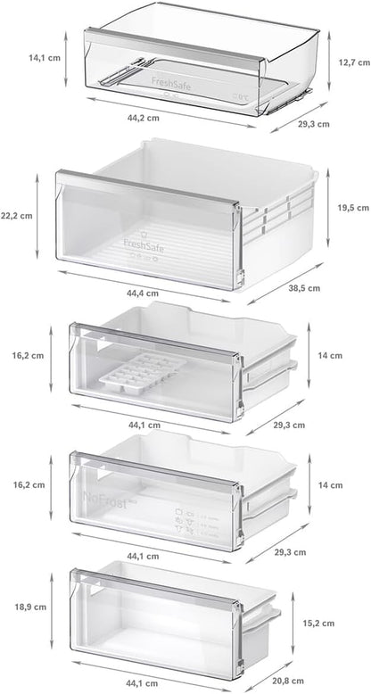 R�FRIG�RATEUR INT�GRABLE COMBIN� 215+75L CLASSE D NICHE 194CM PANTOGRAPHES