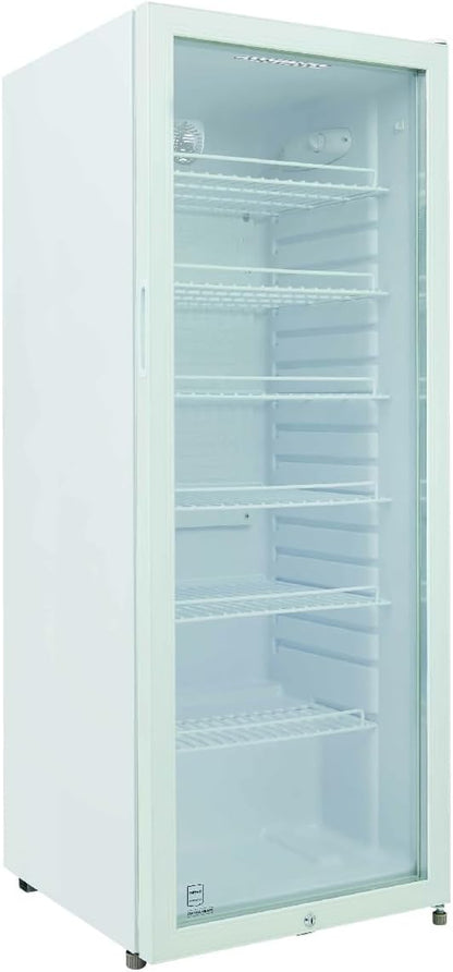 METRO Professional Réfrigérateur À Boissons GSC4240, 237 L, 54 X 54.5 X 139.5 Cm, Métal/Plastique/Verre, Refroidissement Statique, 110 W, Blanc